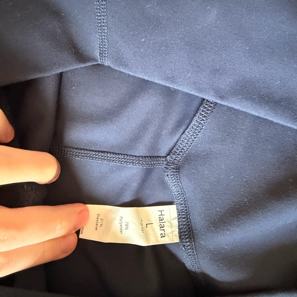 NWOT HALARA DayStretch High Waisted Crossover Flare Yoga Leggings - Picture 6 of 6